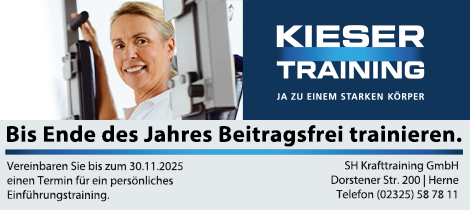 Anzeige: Kieser 2025