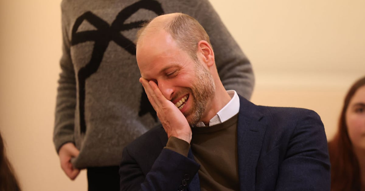 Als es um Kate geht, gerät William ins Schwärmen