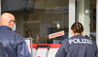 Wieder Schüsse auf Berliner Fahrschule abgegeben