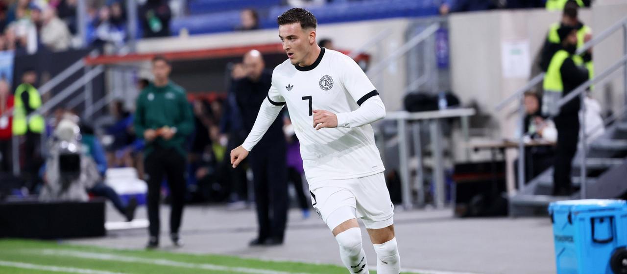 Said El Mala im Trikot der deutschen Nationalmannschaft | IMAGO/Picture Point LE Said El Mala im Trikot der deutschen Nationalmannschaft