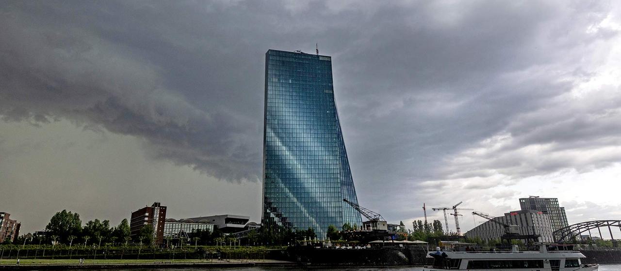 Hauptsitz der Europäischen Zentralbank (EZB) in Frankfurt.