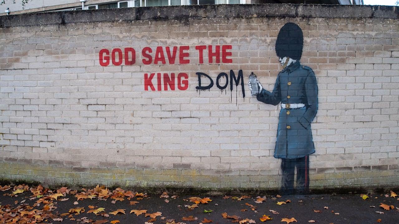 Neues Werk sorgt für Aufsehen: Steckt Banksy hinter dem Wandbild? | News