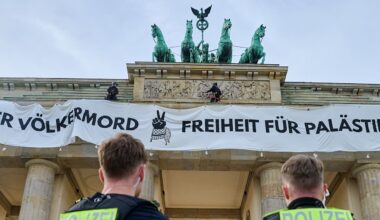 Berlin: Israel-Hasser brauchen nur Minuten, um Brandenburger Tor zu besetzen | Regional
