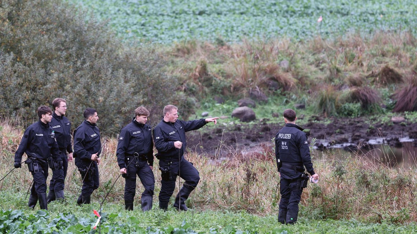 Fall Fabian: Polizisten am Fundort