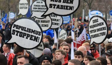Fußball: Tausende Fans demonstrieren gegen Pläne der Innenminister