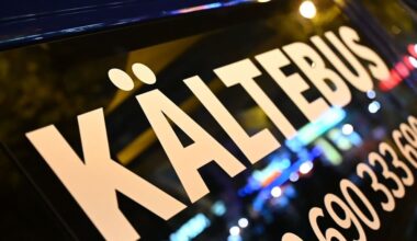 Kältebusse rollen wieder – Hilfe für Berlins Obdachlose