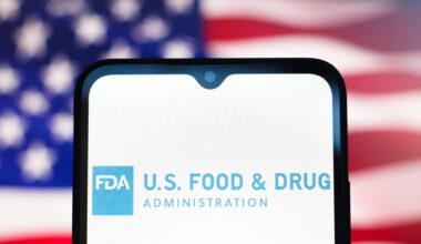 Zu sehen ist das Logo der US-Behörde FDA