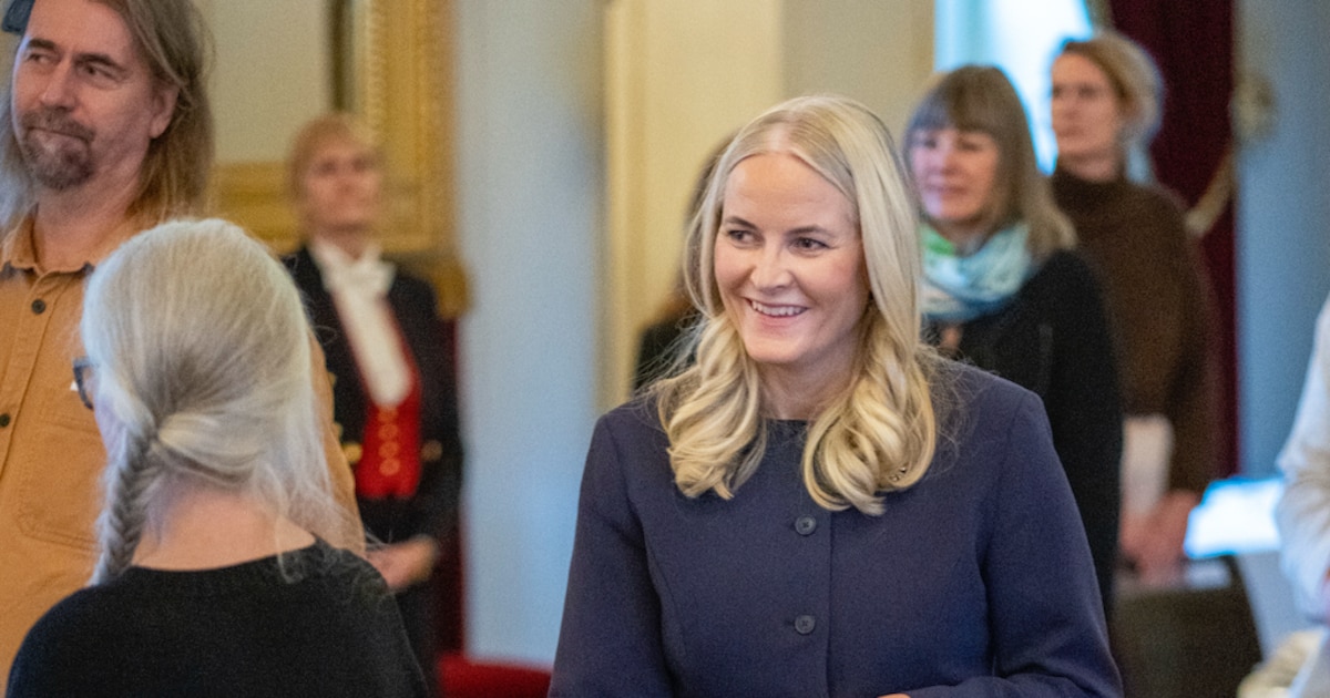 Bei neuem Termin lache Mette-Marit die Sorgen weg