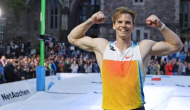 Sieger beim NetAachen-Domspringen 2025: Chris Nilsen aus den USA.