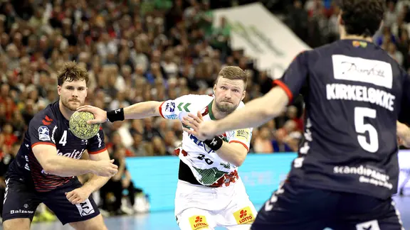 Spielszene SG Flensburg-Handewitt - SC Magdeburg