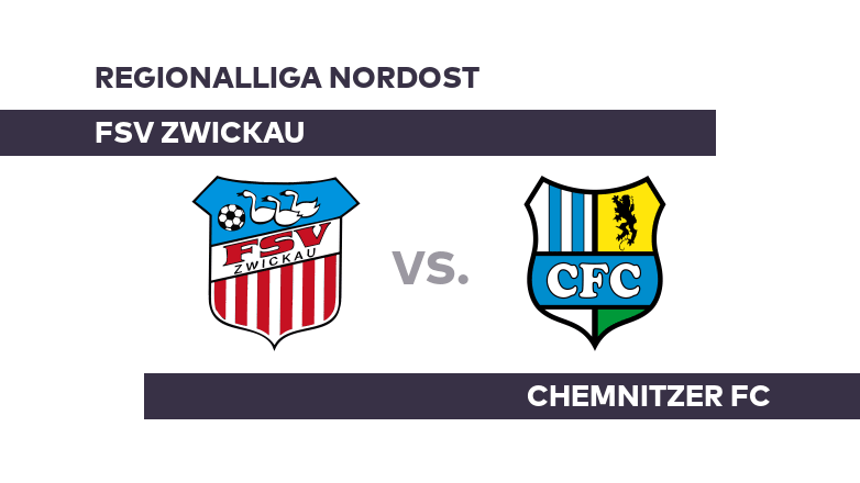 FSV Zwickau - Chemnitzer FC: Herbe Pleite für Chemnitz - Regionalliga Nordost