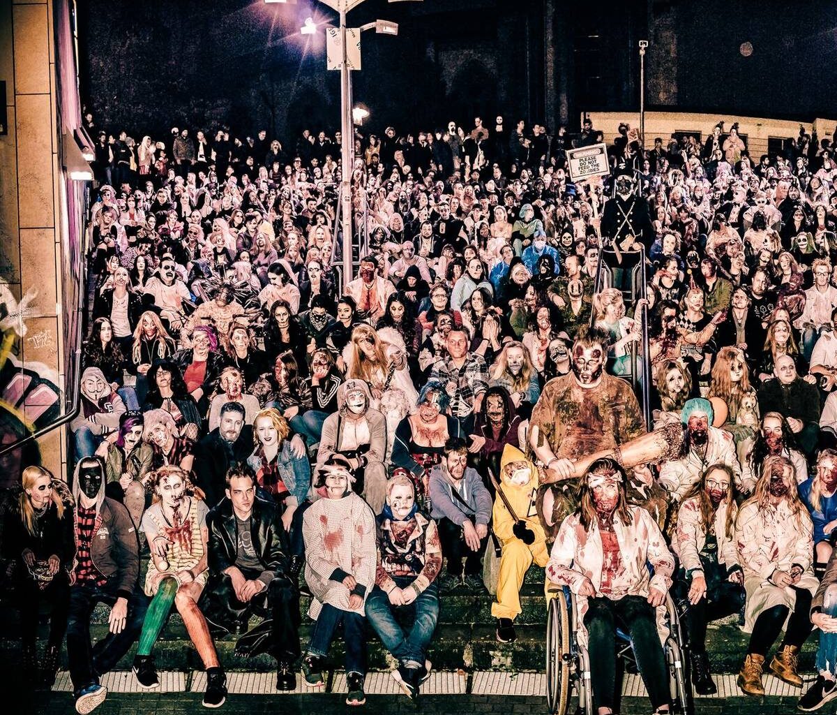 Halloween in Essen: Mehr Rettungseinsätze, ruhige Nacht