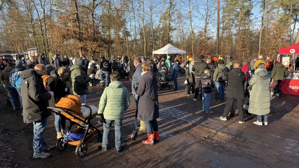 2.000 weitere Bäume für Halles neue Erdenbürger in der Dölauer Heide gepflanzt – Du bist Halle