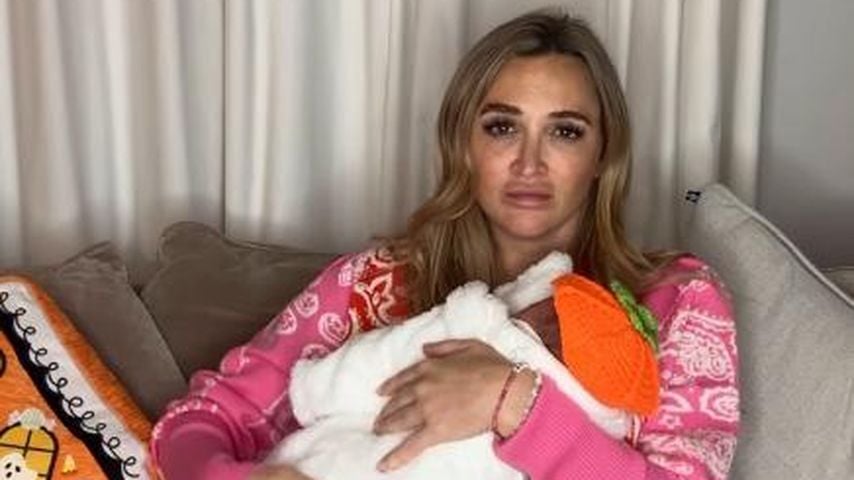 Georgia Harrison mit ihrem Baby, Oktober 2025