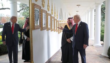 Bin Salman im Weißen Haus: Trump verspottet Biden – und erhebt Saudi-Arabien zum „wichtigen Nicht-Nato-Verbündeten“