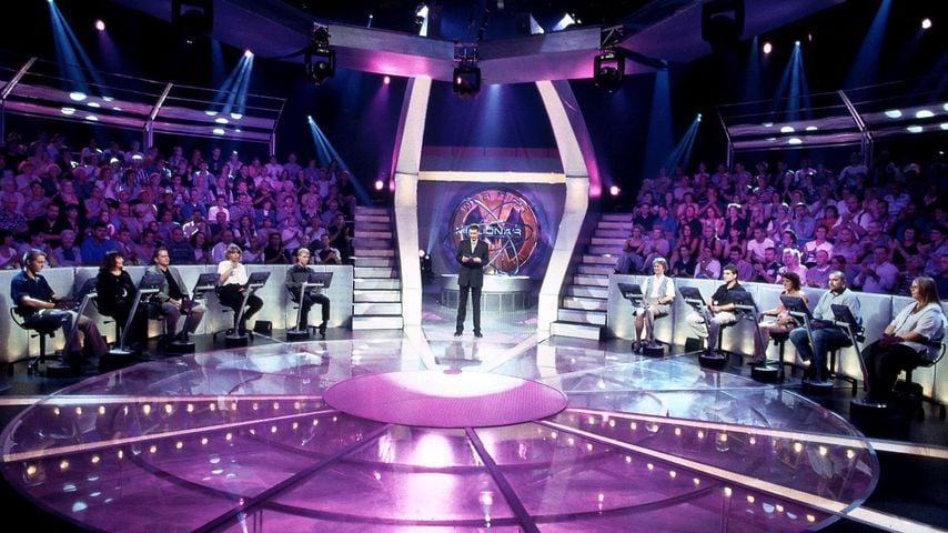 Günther Jauch mit seinen Kandidaten bei "Wer wird Millionär?"