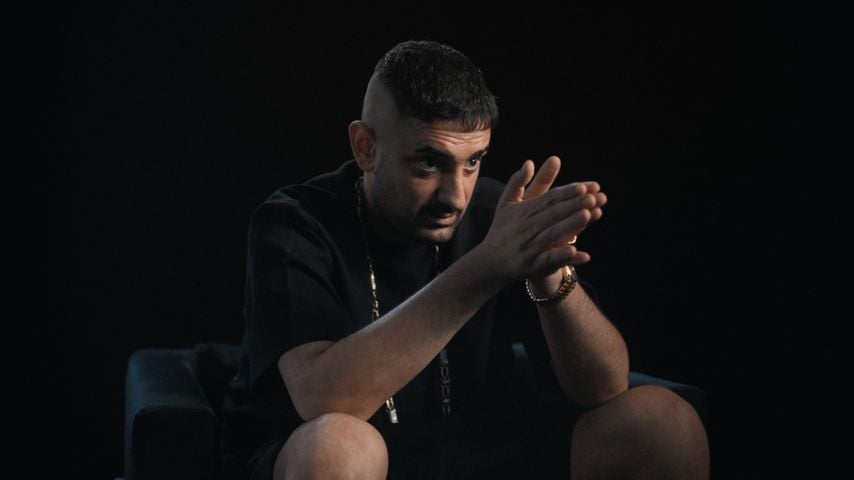 Rapper Haftbefehl in seiner Dokumentation "Babo – Die Haftbefehl-Story".