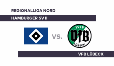 Hamburger SV II - VfB Lübeck: Kann Hamburg den Vormarsch fortsetzen? - Regionalliga Nord