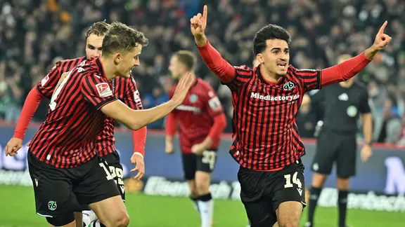 Jubel bei Hannover 96