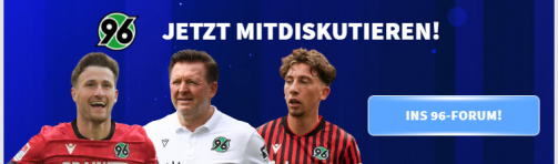 Jetzt im Forum über Hannover 96 diskutieren.