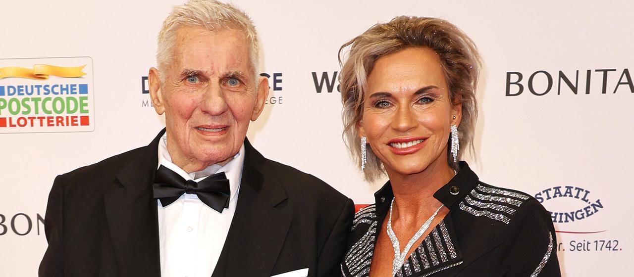 Heinz und Anika Hoenig auf dem roten Teppich