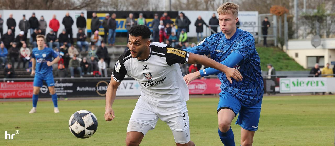Amin Farouk und sein FSV Frankfurt konnten in Freiberg nicht punkten. | Imago Images Amin Farouk und sein FSV Frankfurt konnten in Freiberg nicht punkten.