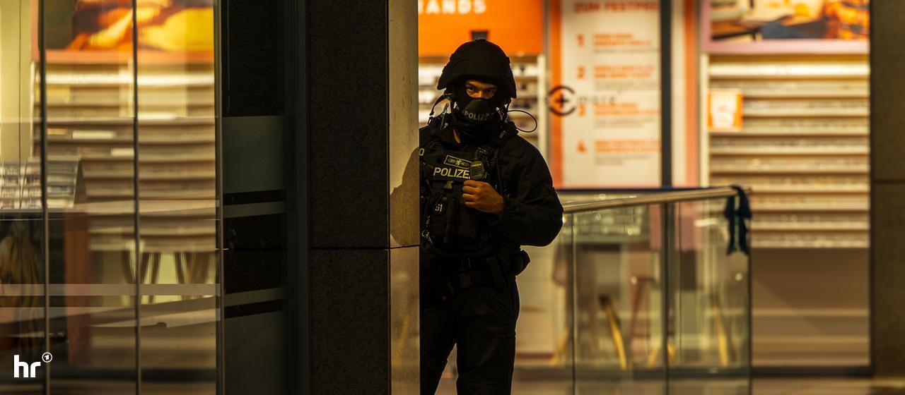 Polizist im Nordwestzentrum