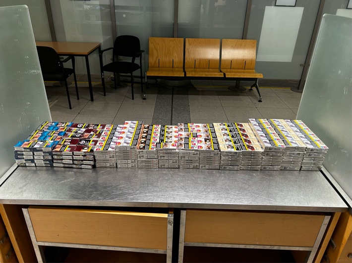 HZA-DO: Zigaretten im Gepäck / Zoll stoppt zwei mutmaßliche Schmuggler