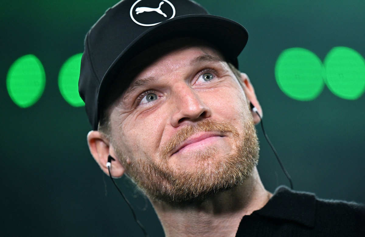 Eugen Polanski grinst