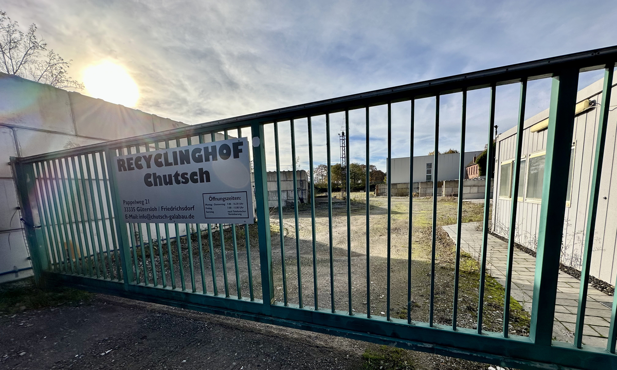 Trügerische Stille am Recyclinghof in Avenwedde