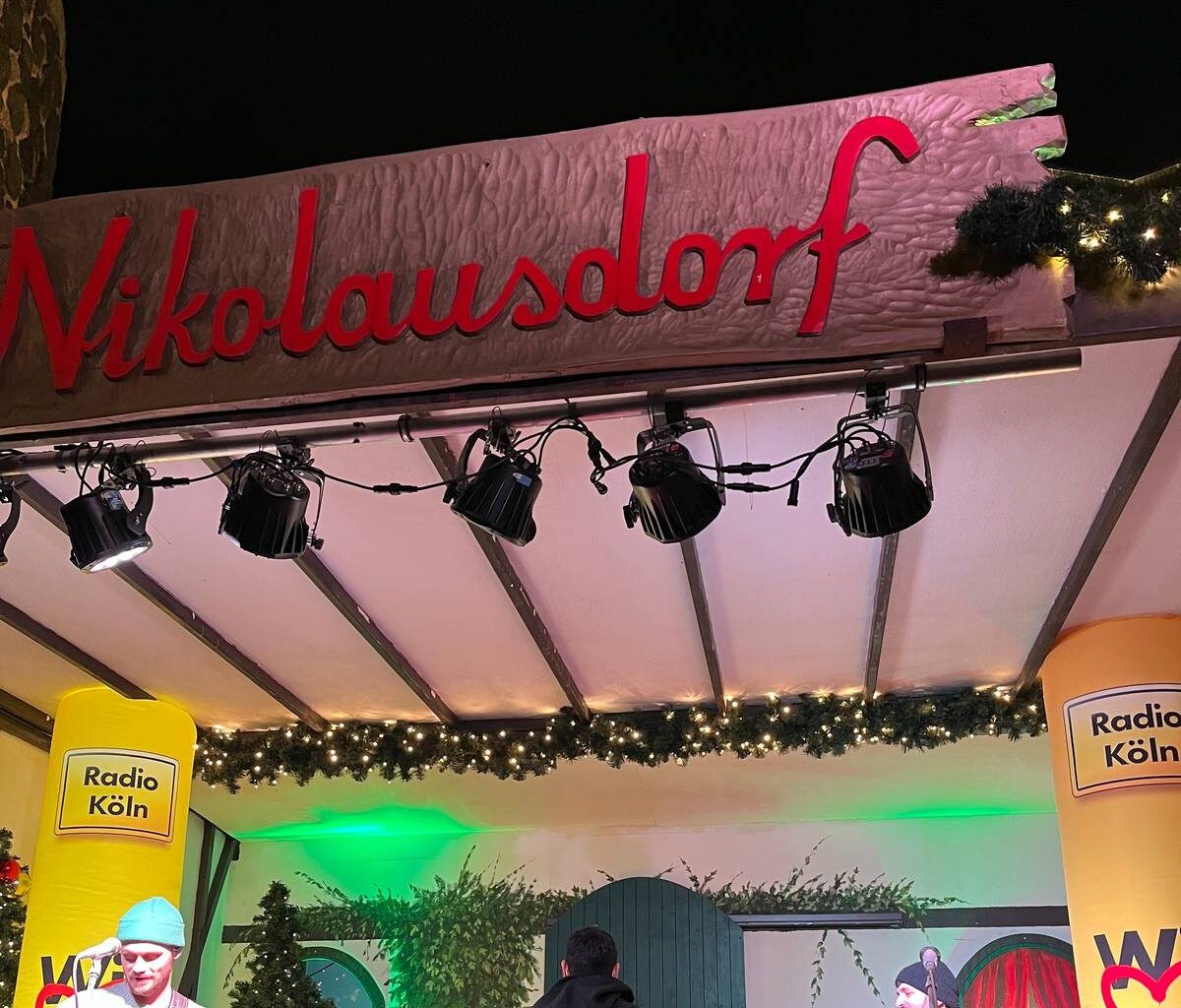 Radio Köln erstmals live vom Nikolausdorf