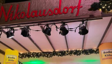 Radio Köln erstmals live vom Nikolausdorf