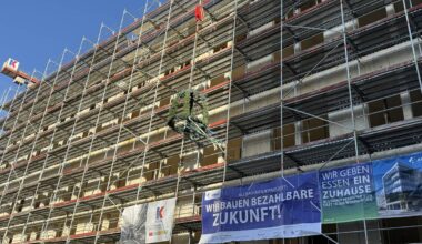 Fortschritte in Essen auf dem Weberplatz - Rohbau steht