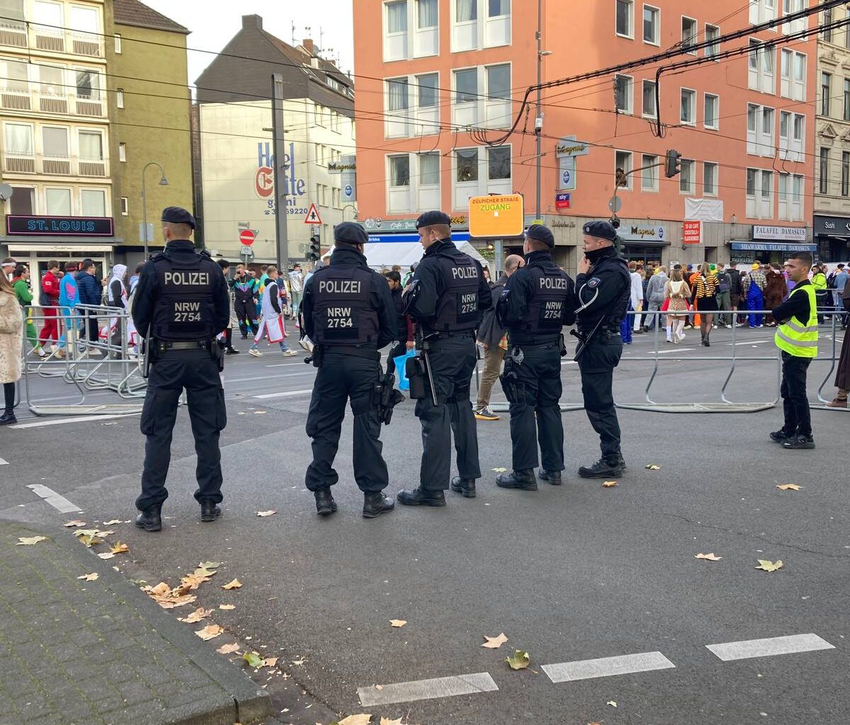 Mehr Straftaten am Elften im Elften dieses Jahr in Köln