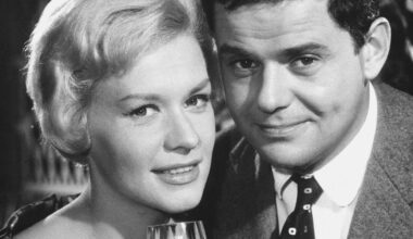 Ingrid van Bergen und Walter Giller auf einem Schwarz-weiß-Foto