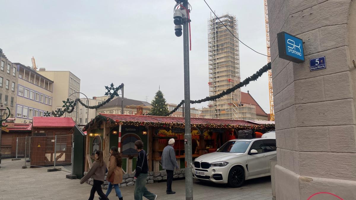 Polizei setzt auf Einsatz von Videokameras am Augsburger Christkindlesmarkt