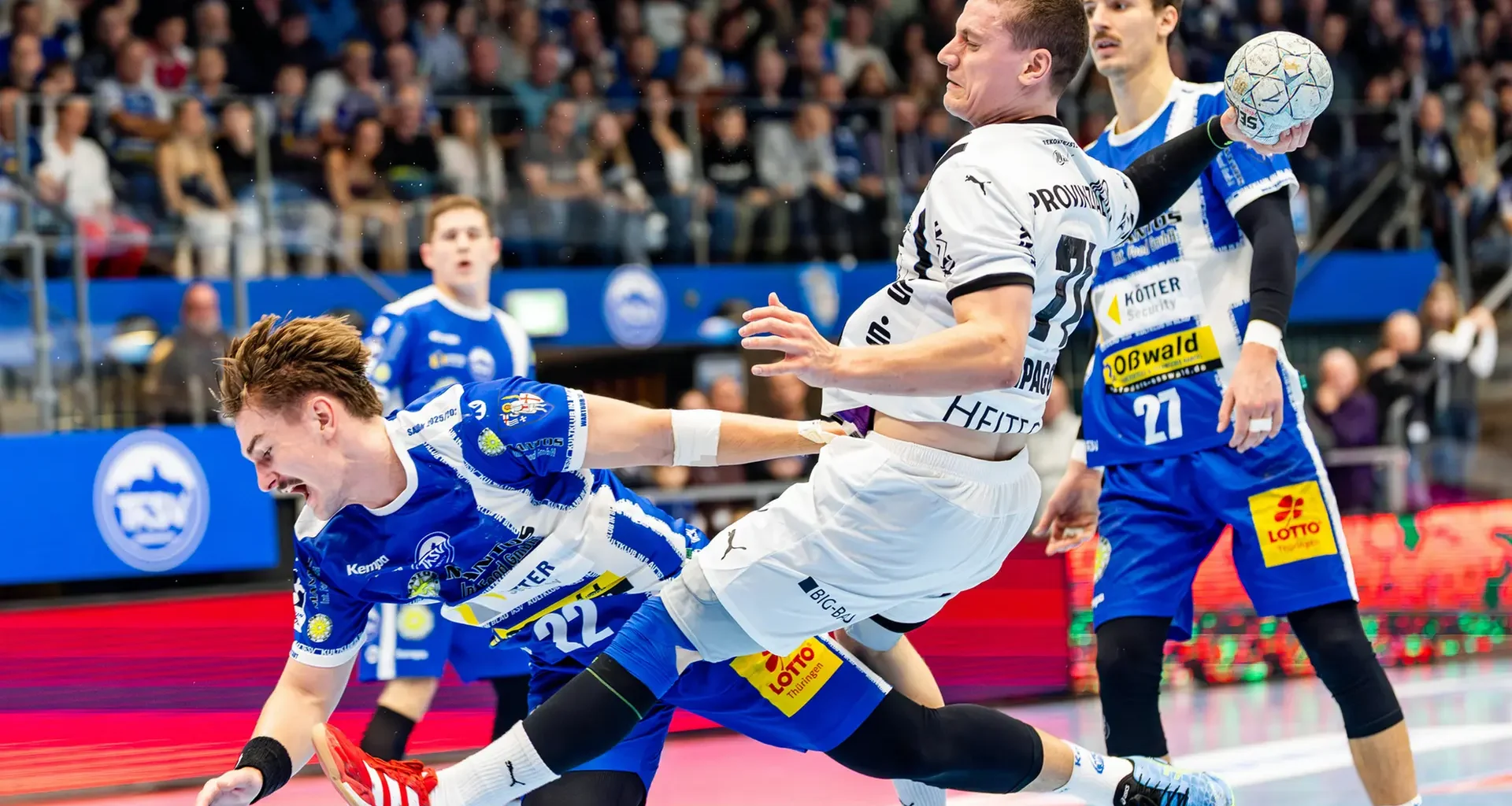 Handball-Bundesliga: THW Kiel spielt in Eisenach nur remis