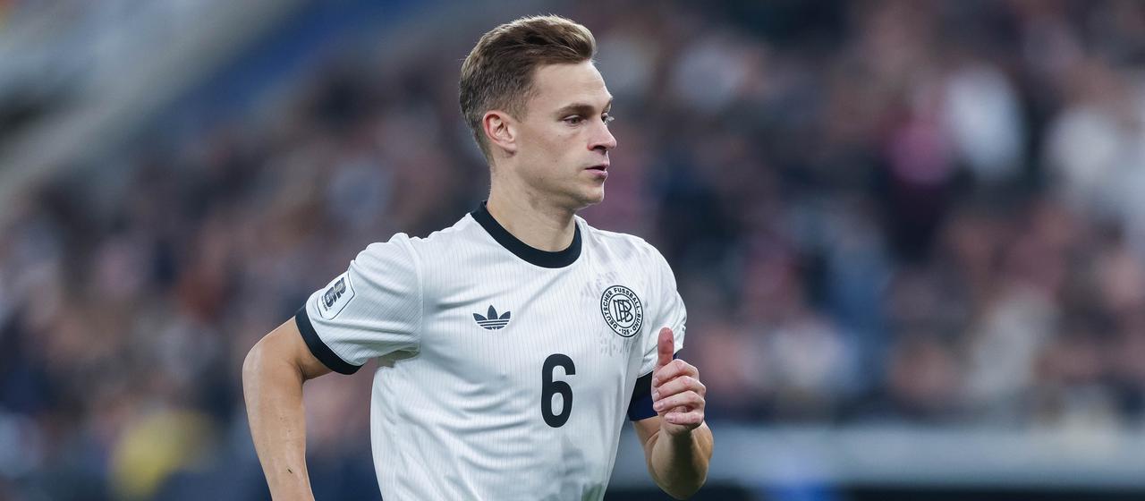 Deutschlands Joshua Kimmich in Aktion