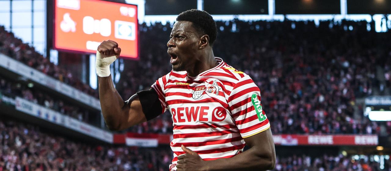 Ragnar Ache bejubelt Treffer zum 1:0 | IMAGO / Nico Herbertz Ragnar Ache bejubelt Treffer zum 1:0