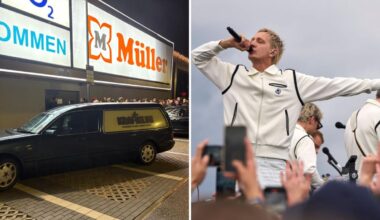 Kraftklub gibt Überraschungskonzert im Rewe-Supermarkt in Königsbrunn