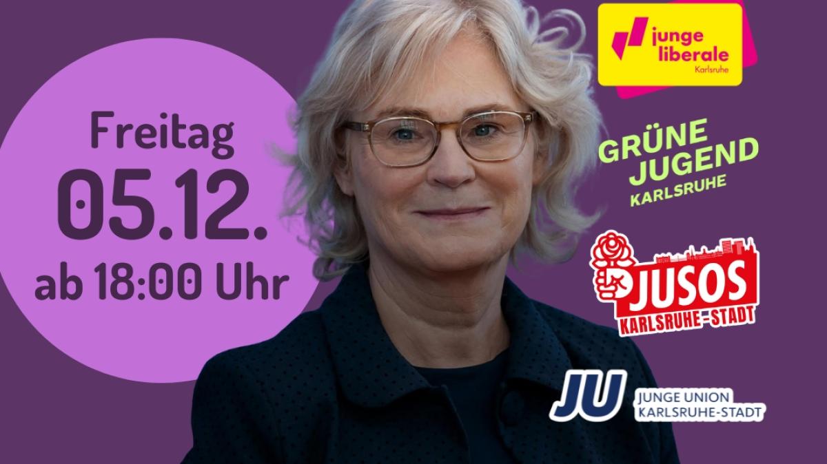 Politikgespräch und Buchlesung mit Christine Lambrecht