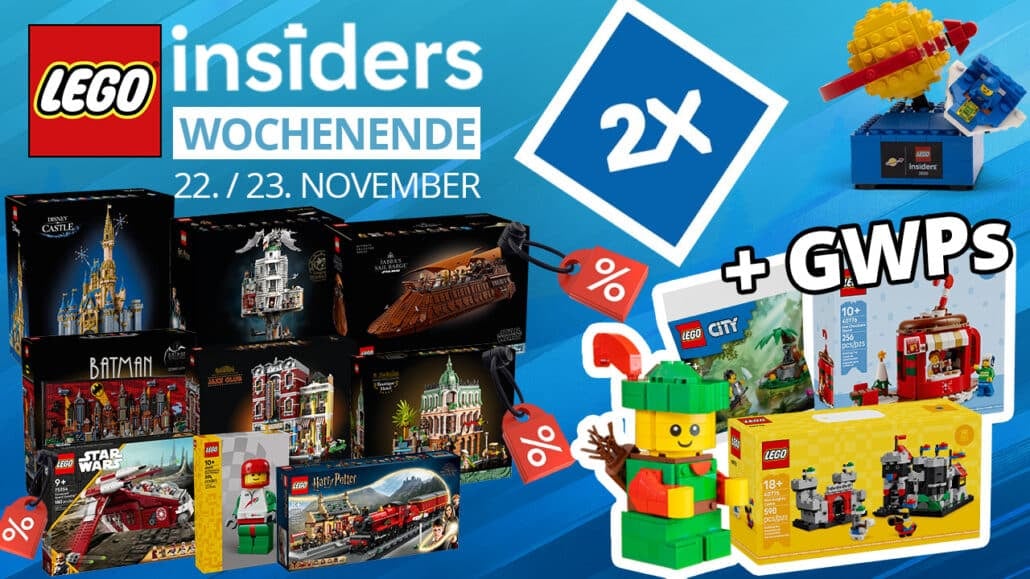 LEGO Insiders Wochenende 2025 Update