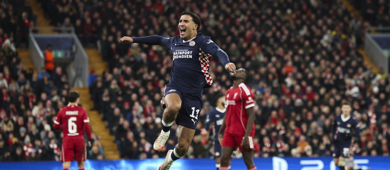 Couhaib Driouechs Doppelpack lässt Liverpool verzweifeln