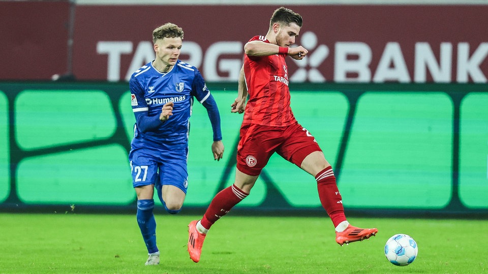 2. Bundesliga: 1. FCM zu Gast - Hochdruck-Spiel in Düsseldorf