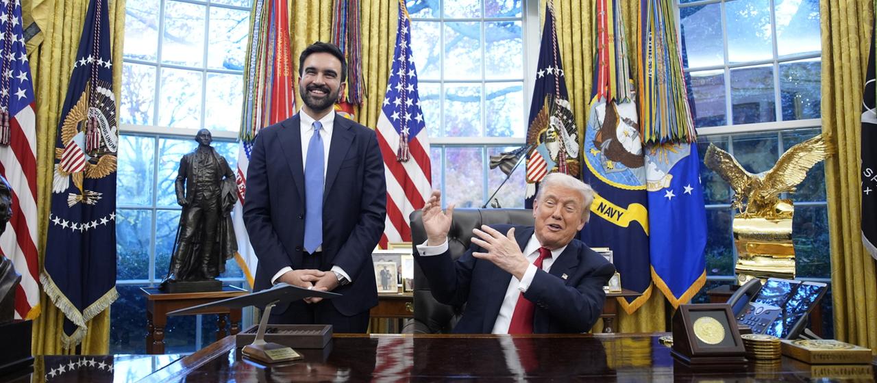 Mamdani und Trump im weißen Haus