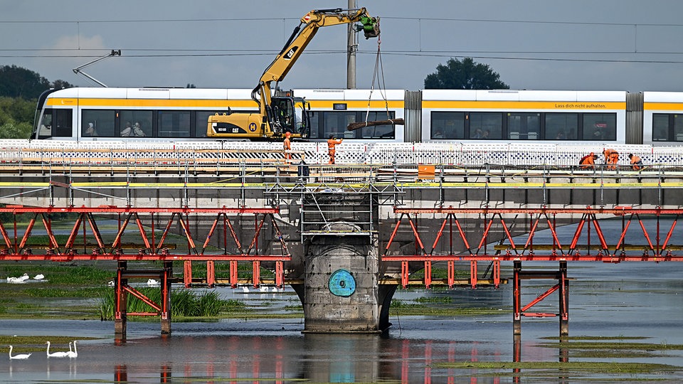Einschränkungen wegen Gleisbauarbeiten an Zeppelinbrücke in Leipzig