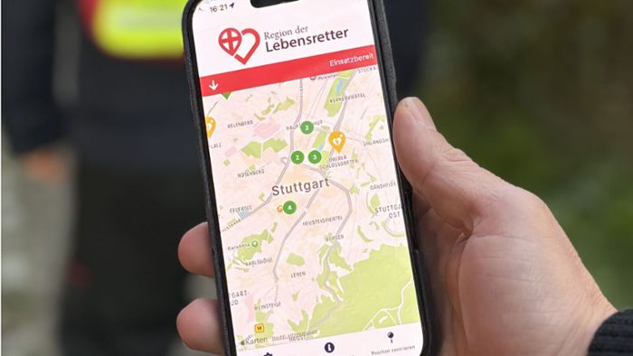 Ein Jahr Ersthelfer-App: Über 800 registrierte Lebensretter in Stuttgart