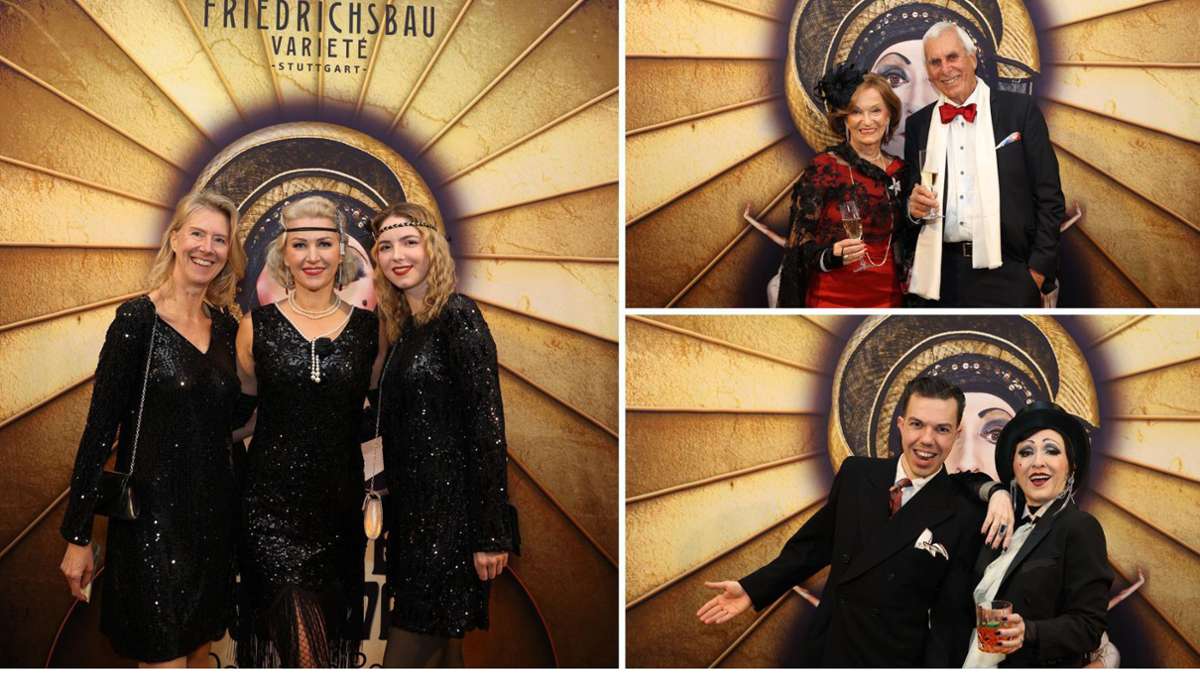 Premierenparty in Stuttgart: Varieté in Sorge: Fans im Vintage-Look setzen ein Zeichen für Kultur