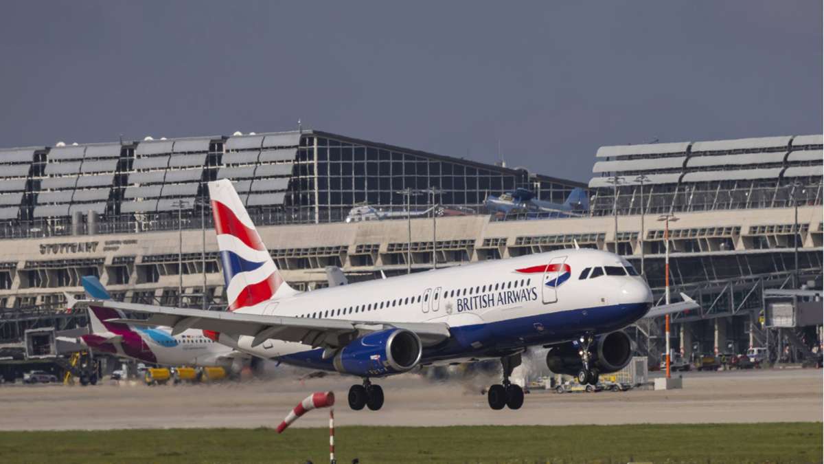 Flughafen Stuttgart: British-Airways-Verbindung nach London vor dem Aus - Stuttgart