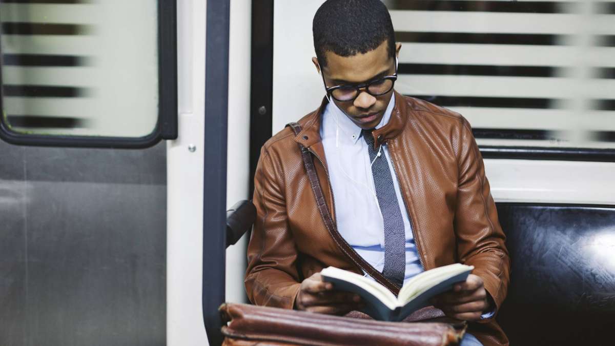 Begegnung in der U-Bahn: Lesen ist etwas Gutes